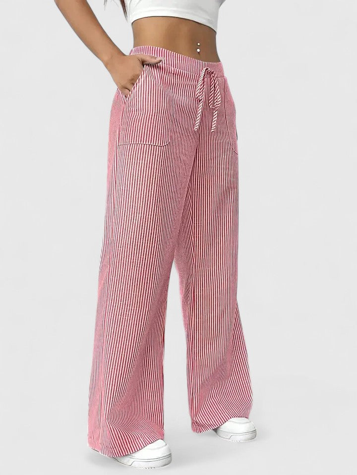 SIERRA – PANTALONI LOUNGE A RIGHE