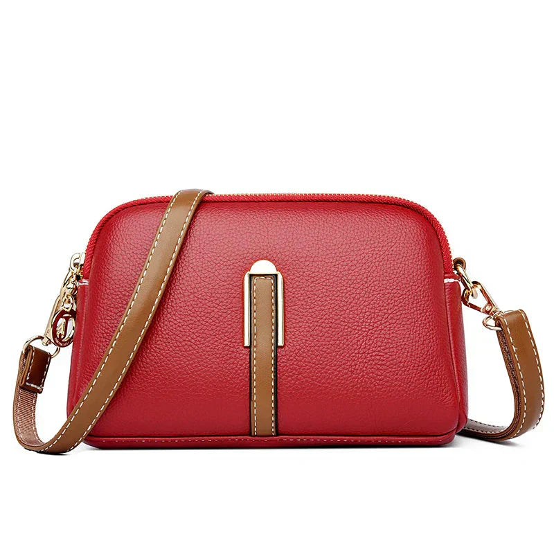 Penelope | Borsa a Spalla in Pelle Morbida Compatta
