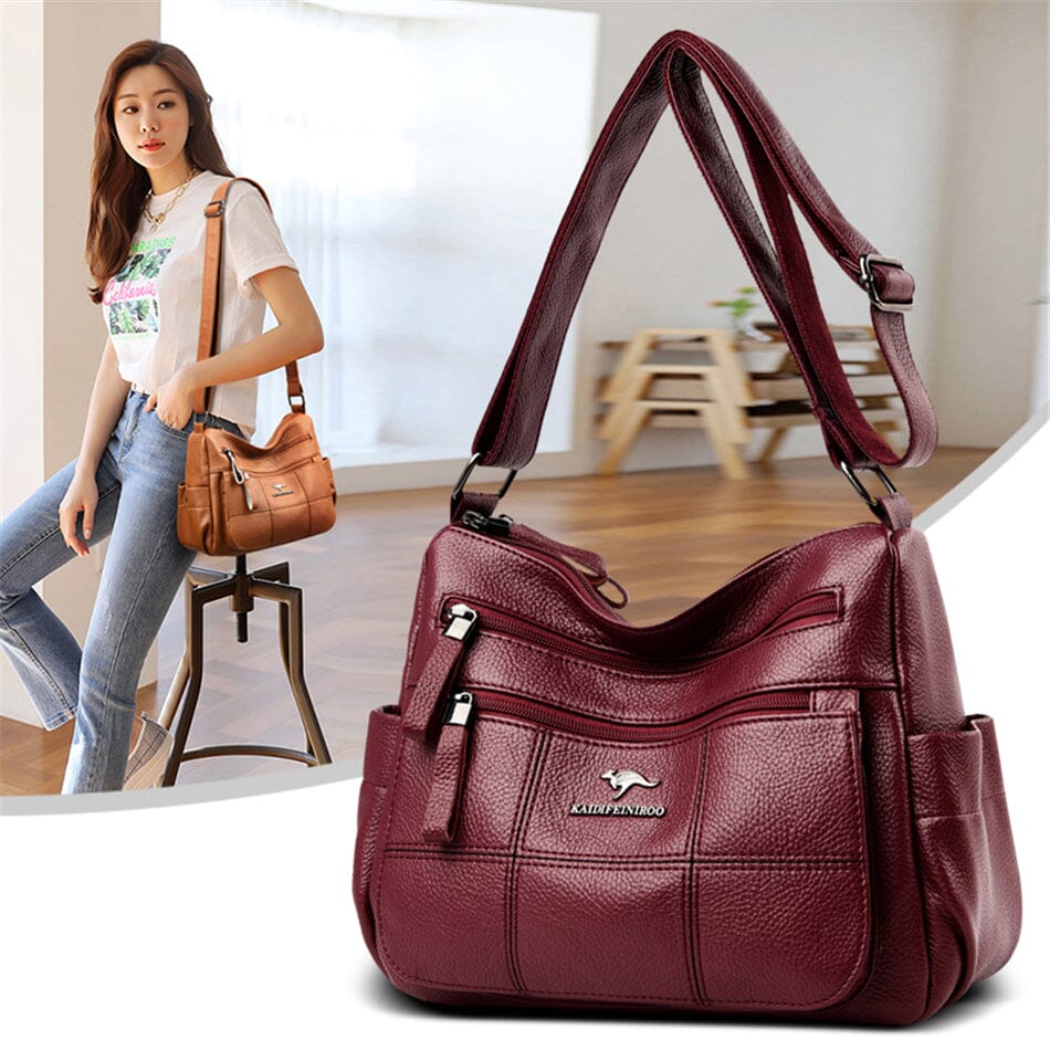 Evangeline | Borsa a tracolla multi-strato di design
