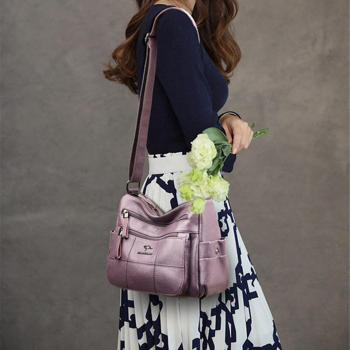Evangeline | Borsa a tracolla multi-strato di design