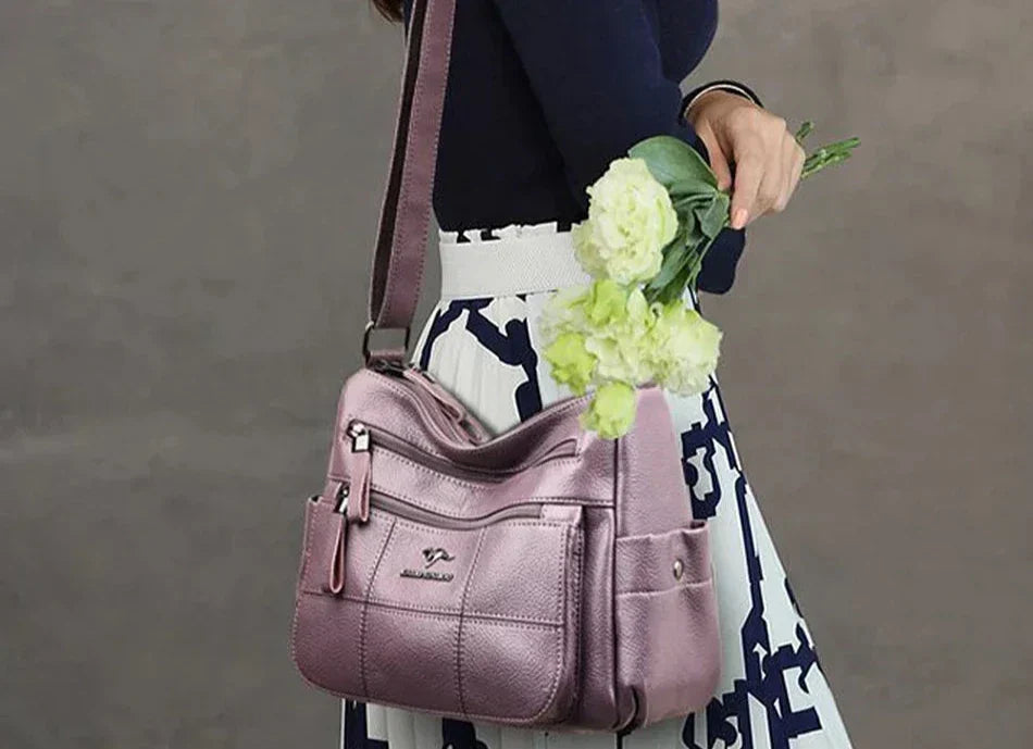 Borsa di Pelle di Lusso Zari
