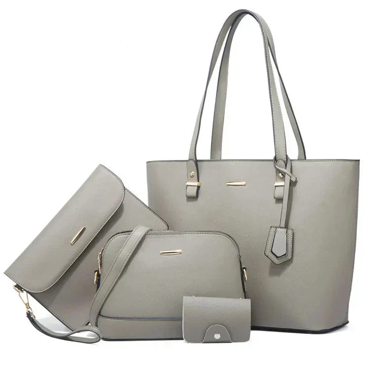 Ashby | Set di Borse a Mano e a Spalla in Pelle Versatile da 3 Pezzi