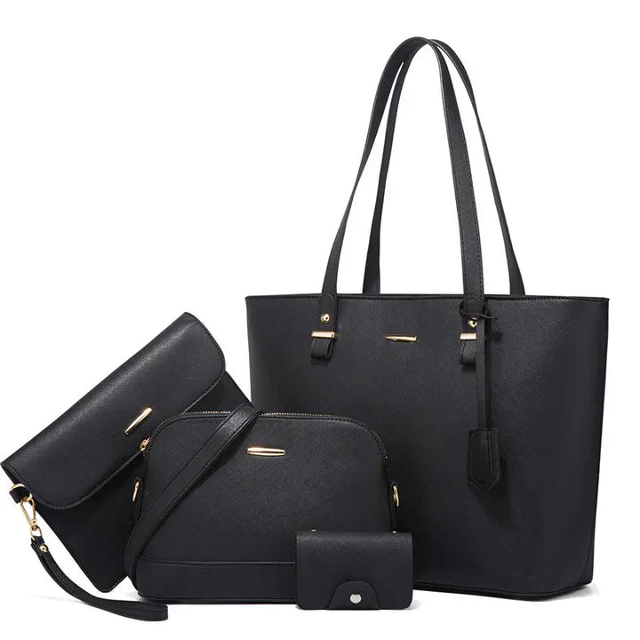 Ashby | Set di Borse a Mano e a Spalla in Pelle Versatile da 3 Pezzi