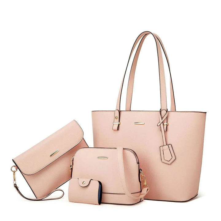 Ashby | Set di Borse a Mano e a Spalla in Pelle Versatile da 3 Pezzi