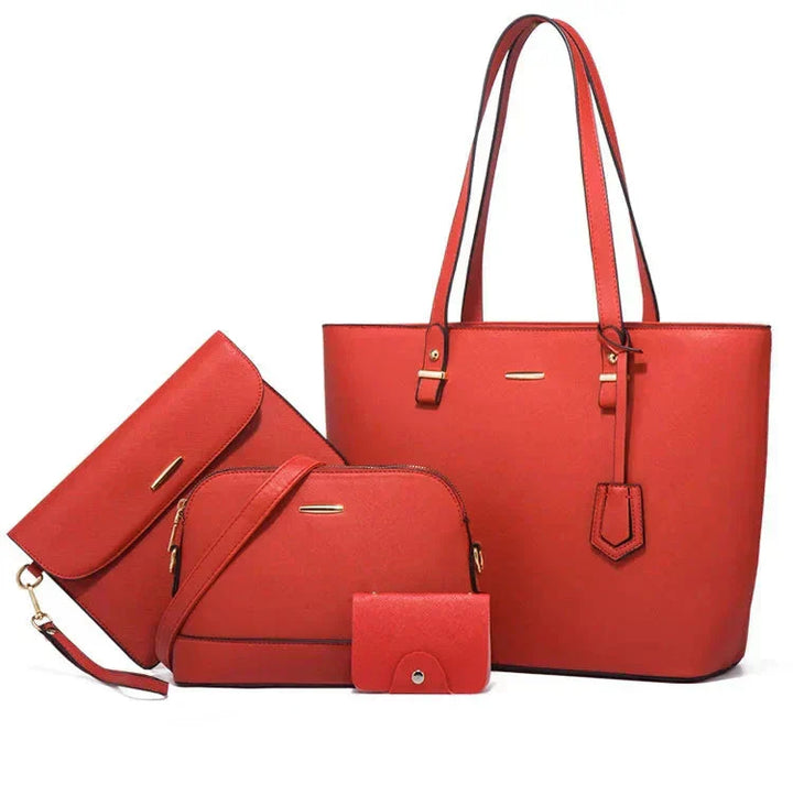 Ashby | Set di Borse a Mano e a Spalla in Pelle Versatile da 3 Pezzi