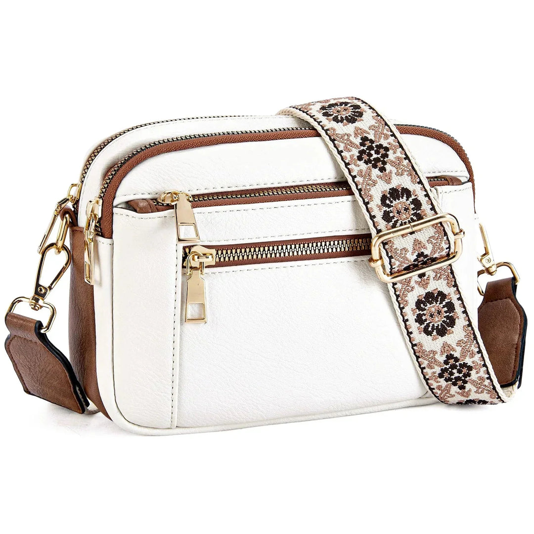 Nylah Crossbody con Cinghie Colorate