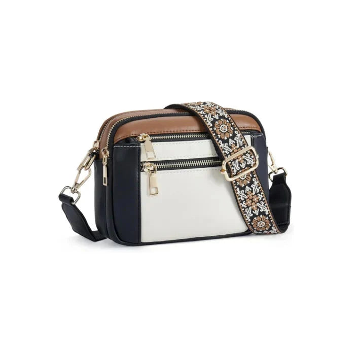 Fifer | Borsa a Spalla Regolabile con Cinghia Colorata