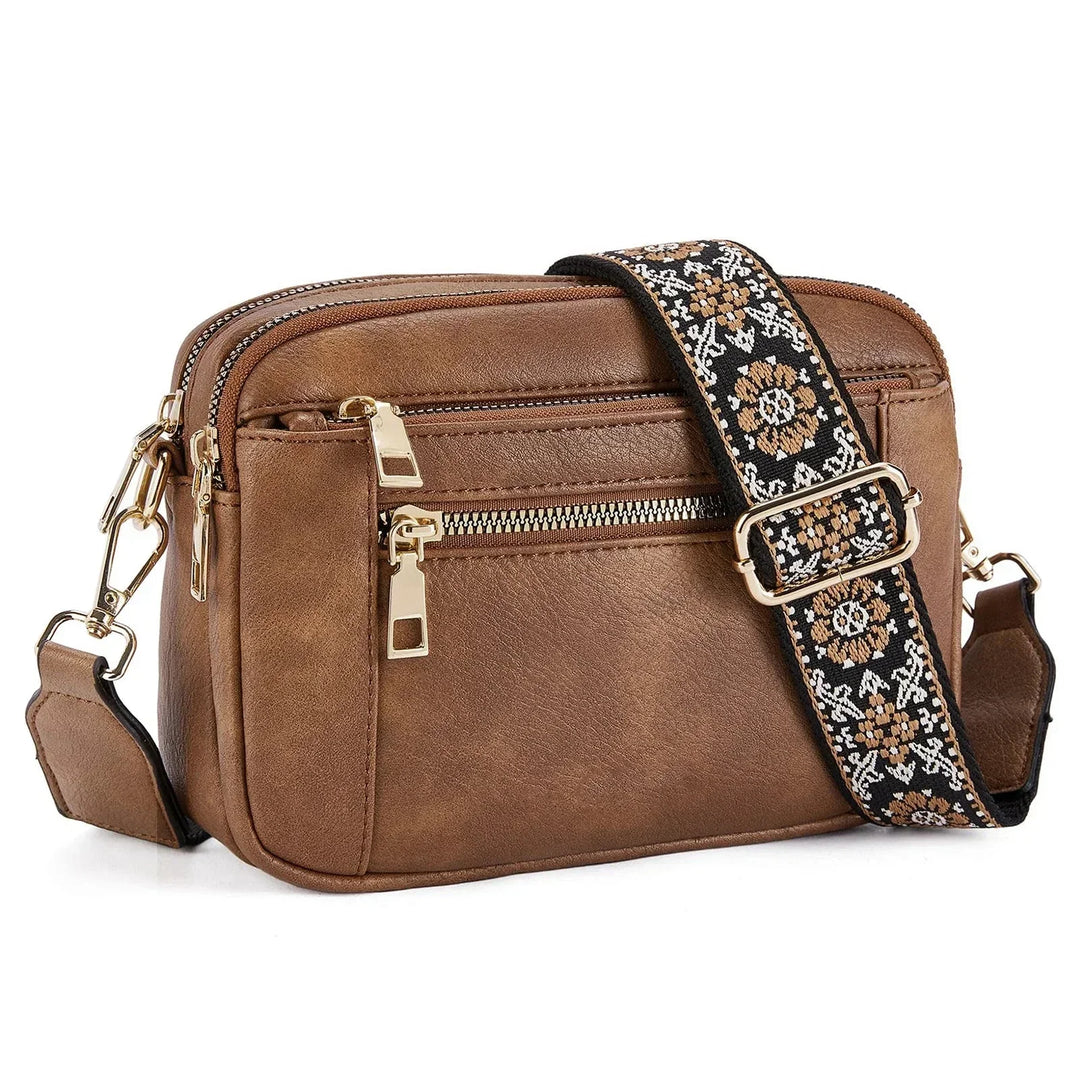 Nylah Crossbody con Cinghie Colorate