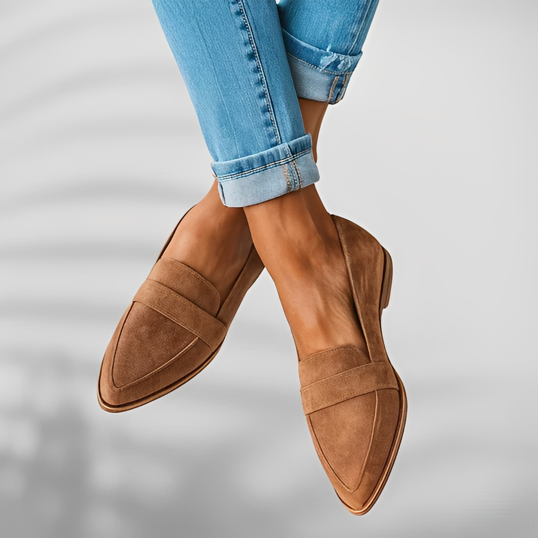 Théa - Scarpe casual in pelle per donne