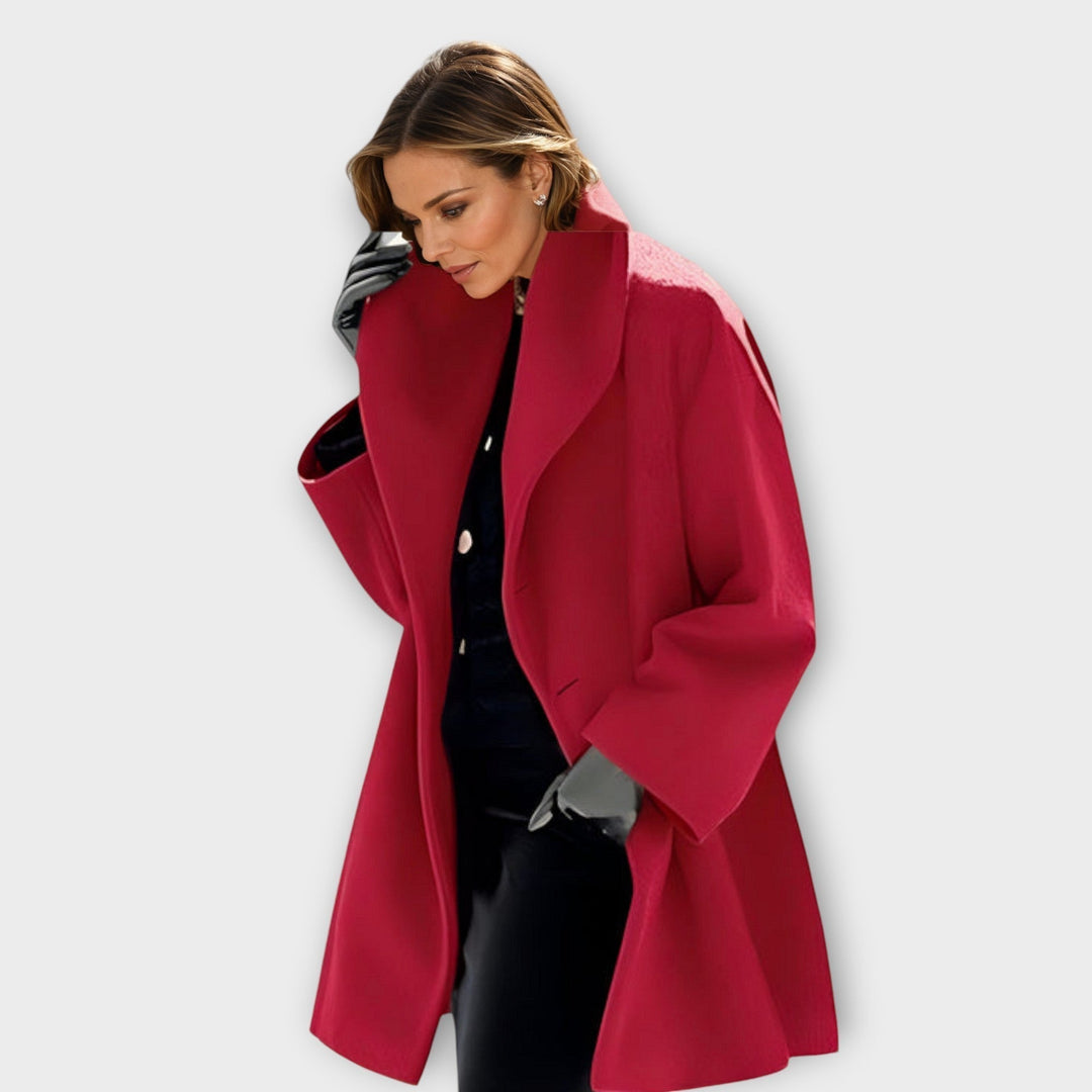 Emma™ | Giacca di Lana Lusso Antivento