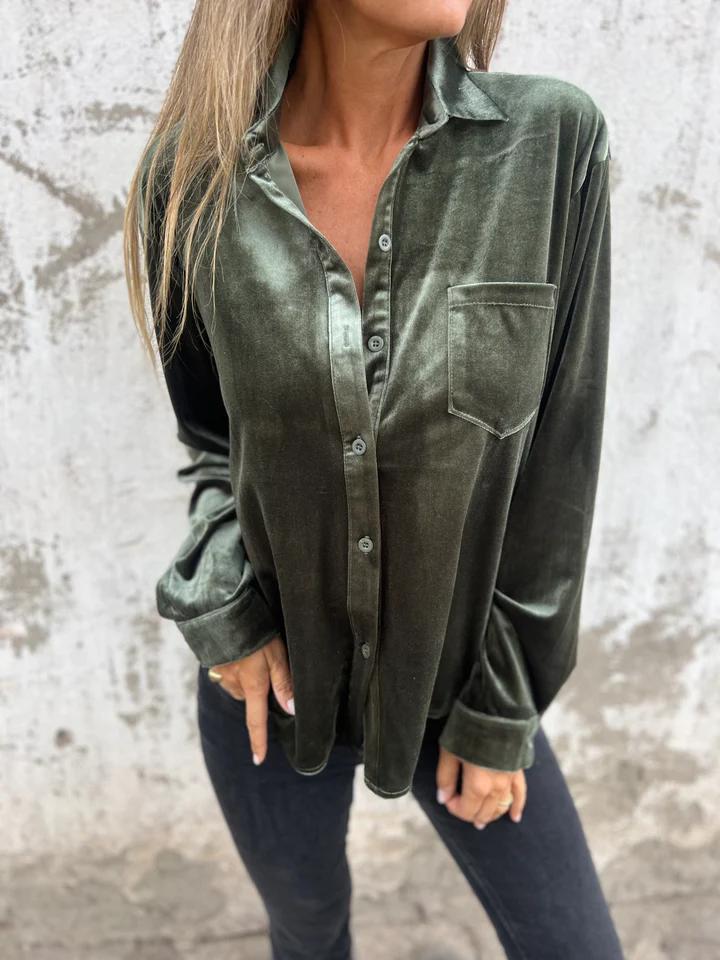 Kaya - Elegante Blusa di Velluto