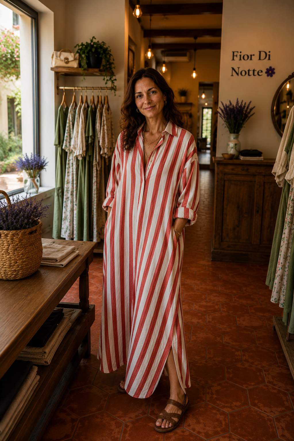 Pepa | Vestito camicia lungo