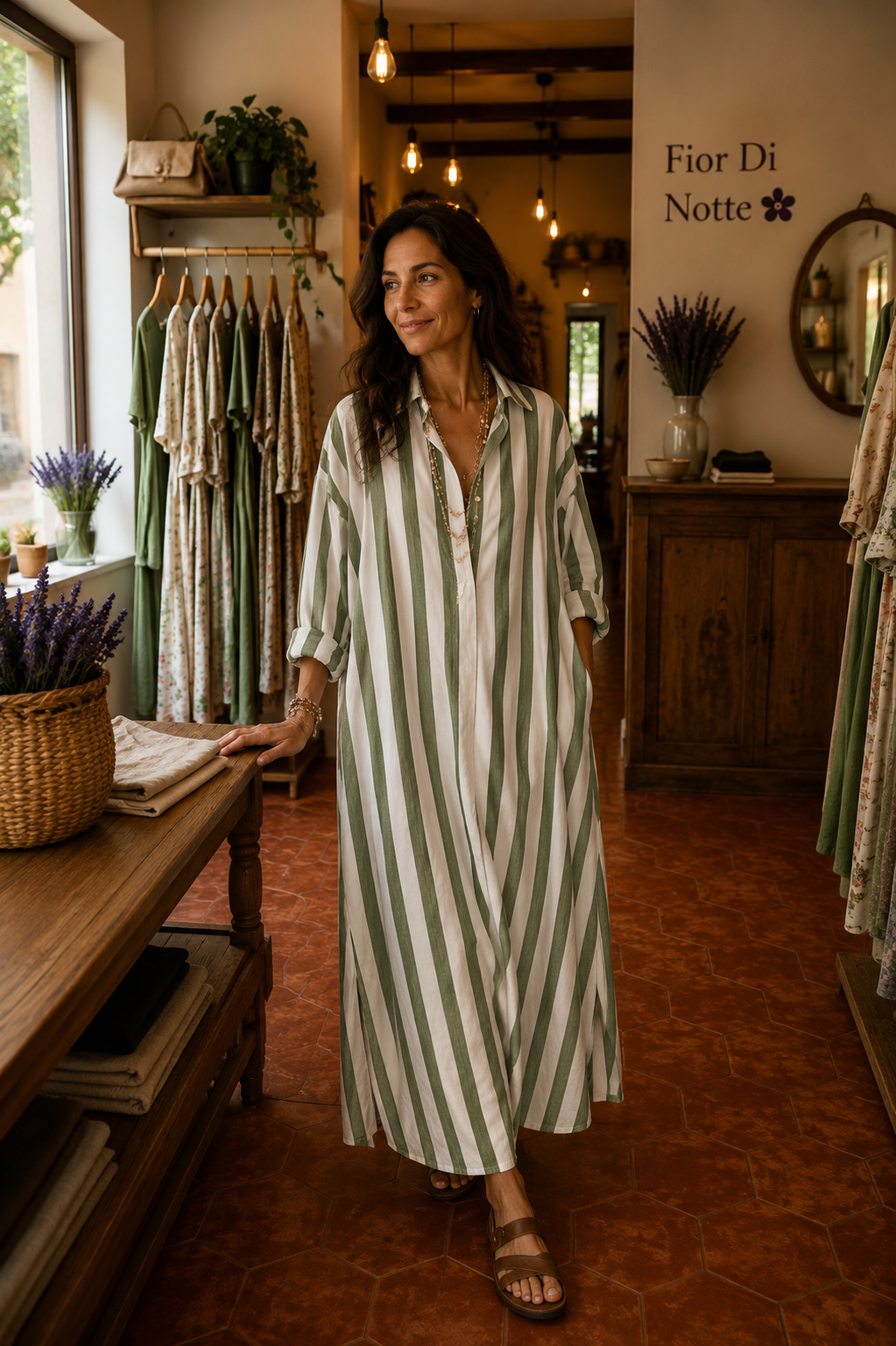 Pepa | Vestito camicia lungo
