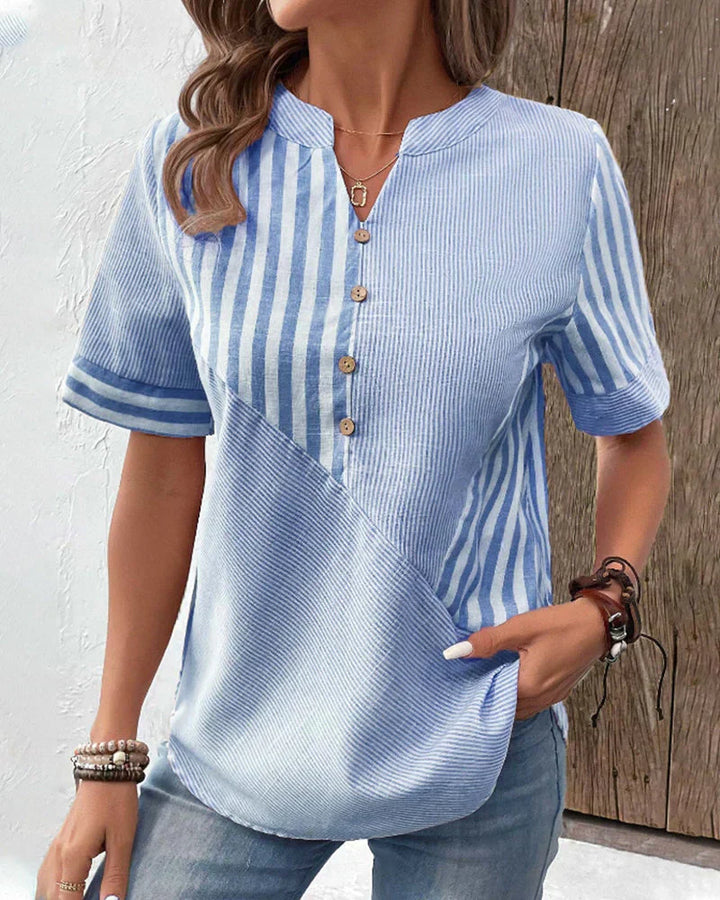 Sandra™ | Top a Righe Classico