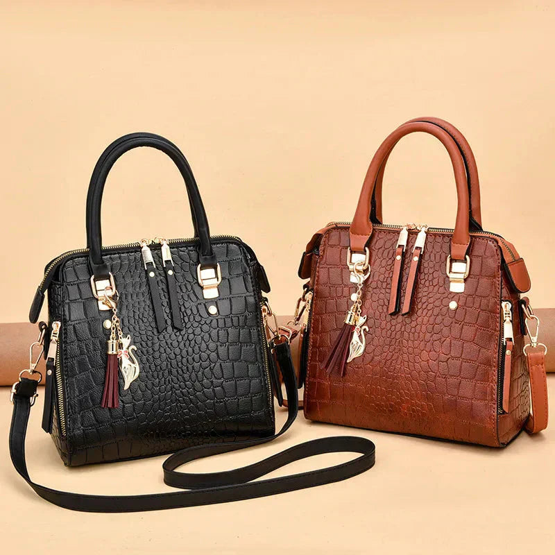 Belen | Borsa in Pelle di Coccodrillo di Lusso