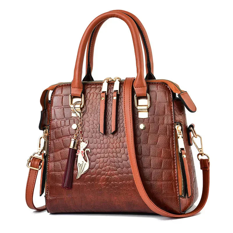 Belen | Borsa in Pelle di Coccodrillo di Lusso