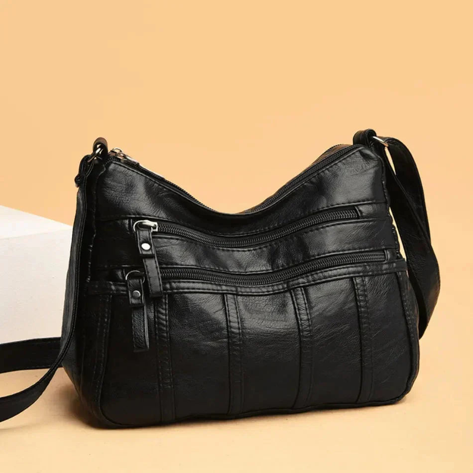 Borsa a Tracolla in Pelle Morbida Nina