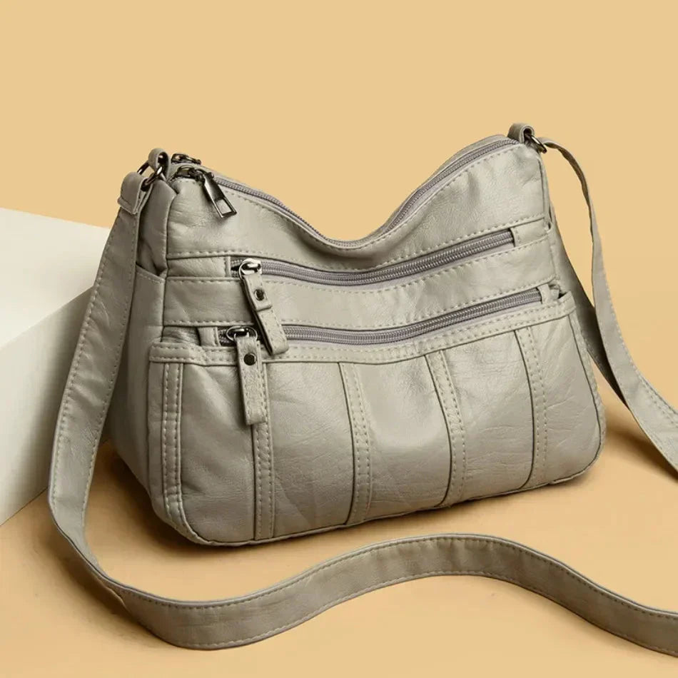 Borsa a Tracolla in Pelle Morbida Nina