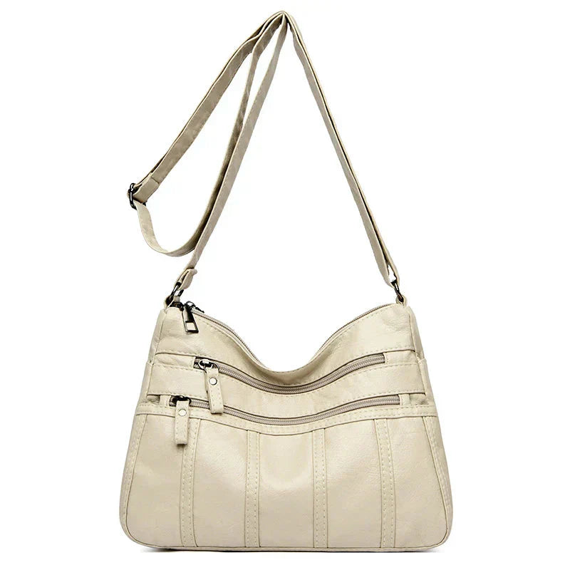 Oriana | Borsa a Tasche Multi-Layer in PU Pelle di Lusso