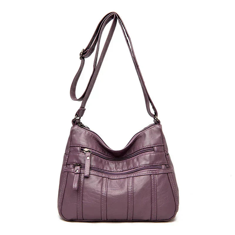 Oriana | Borsa a Tasche Multi-Layer in PU Pelle di Lusso