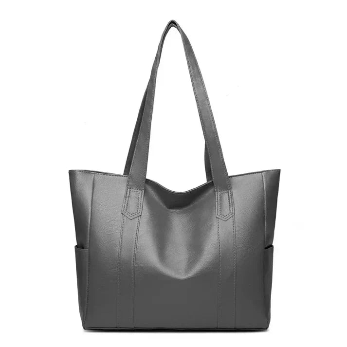 Xanthe | Borsa Tote Vegana Classica di Grande Capacità