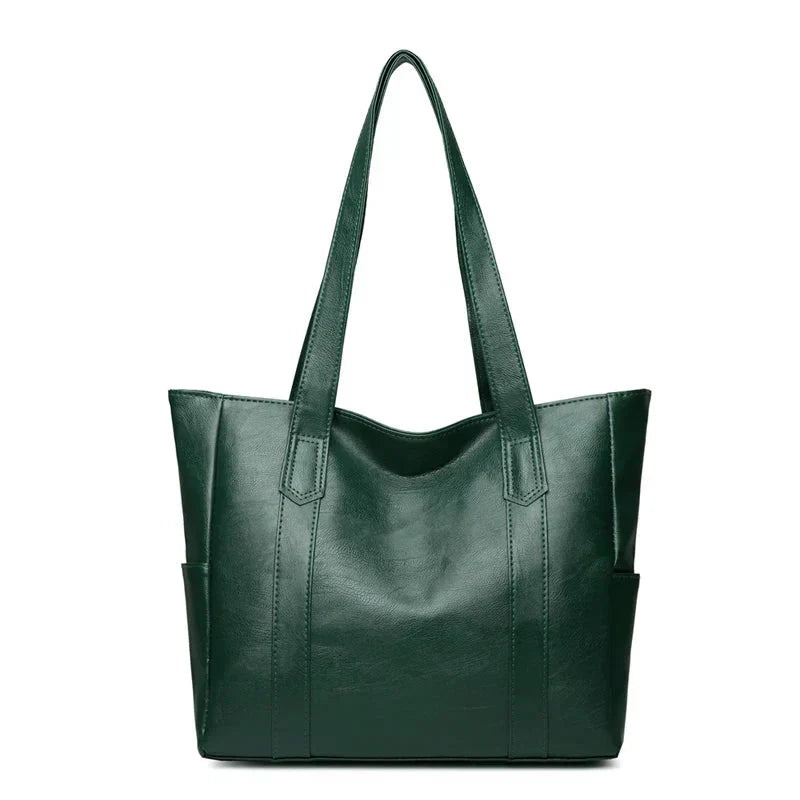Xanthe | Borsa Tote Vegana Classica di Grande Capacità