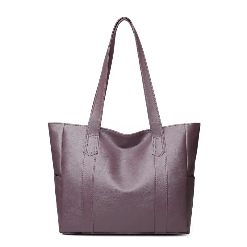 Xanthe | Borsa Tote Vegana Classica di Grande Capacità