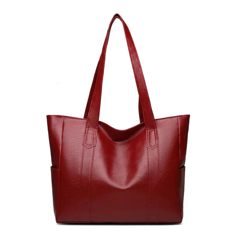 Xanthe | Borsa Tote Vegana Classica di Grande Capacità