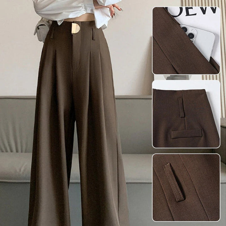 TAHLIA – PANTALONI DONNA A VITA ALTA VERSATILI