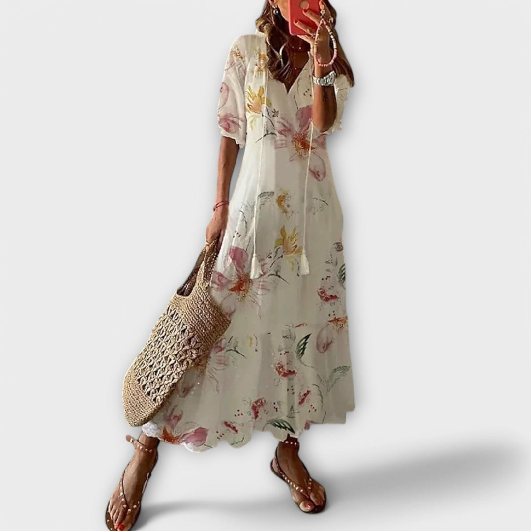 Bettina - Abito Maxi Bohemien