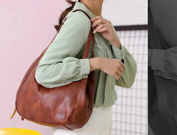 Borsa a Mano in Pelle Vintage