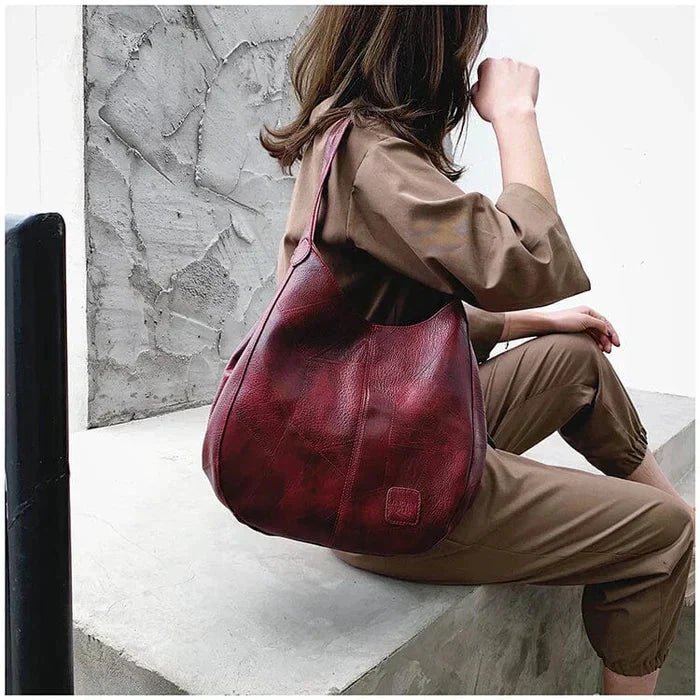 Borsa a Mano in Pelle Vintage