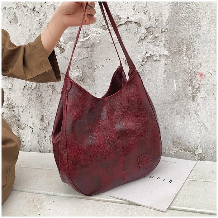 Borsa a Mano in Pelle Vintage