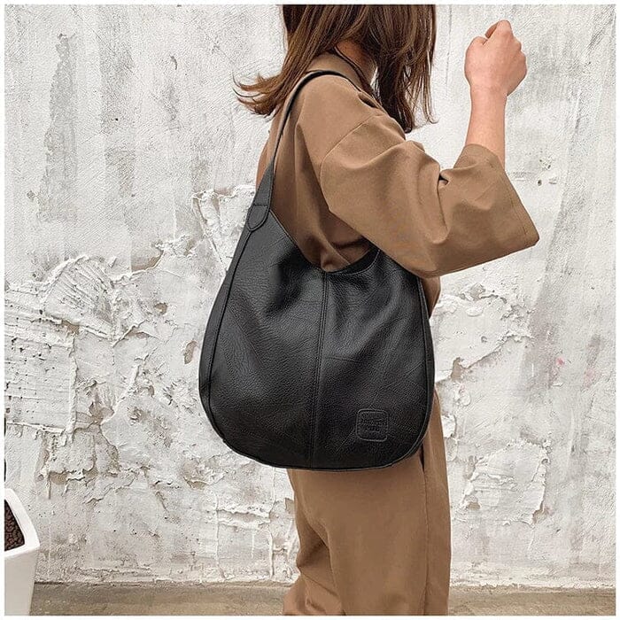 Borsa a Mano in Pelle Vintage