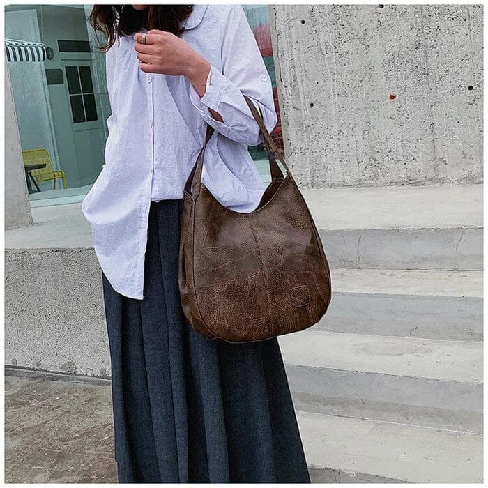 Borsa a Mano in Pelle Vintage