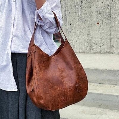 Borsa a Mano in Pelle Vintage