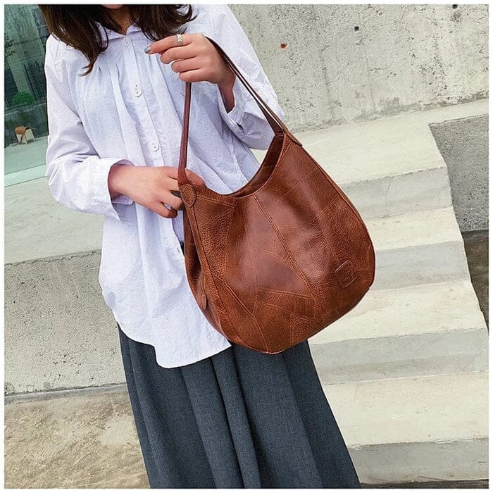 Borsa a Mano in Pelle Vintage