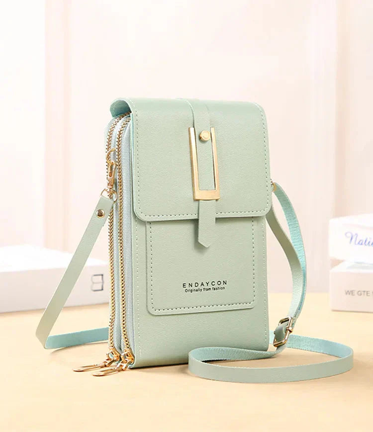 Afton | Borsa a Spalla per Cellulare con Touch Screen