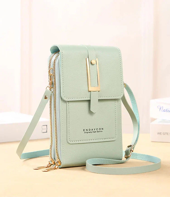 Afton | Borsa a Spalla per Cellulare con Touch Screen