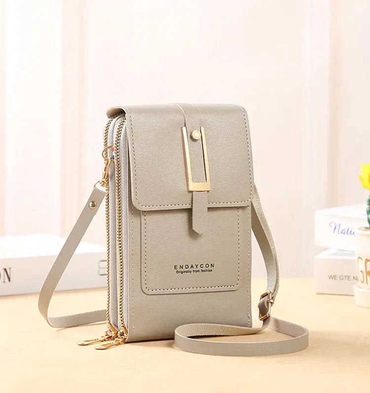 Afton | Borsa a Spalla per Cellulare con Touch Screen