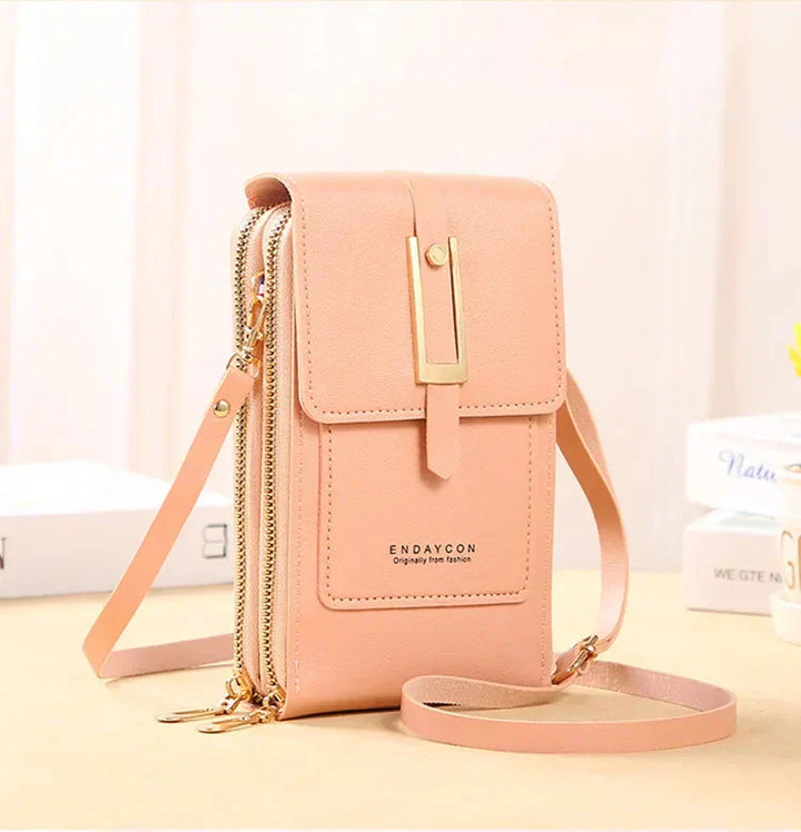 Afton | Borsa a Spalla per Cellulare con Touch Screen
