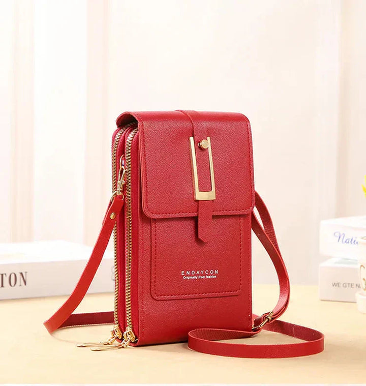 Afton | Borsa a Spalla per Cellulare con Touch Screen