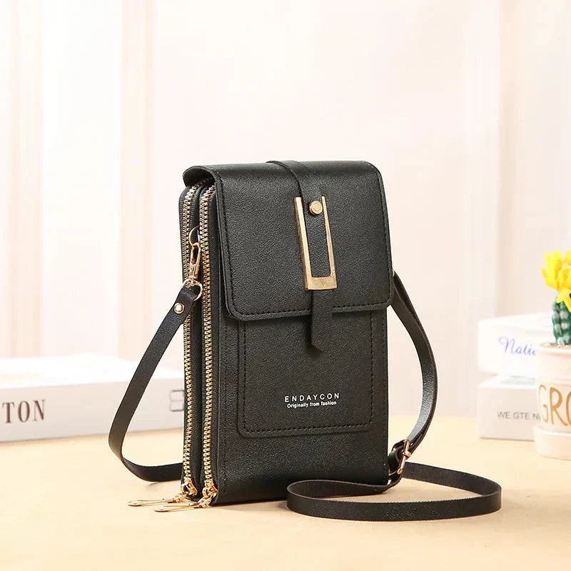 Afton | Borsa a Spalla per Cellulare con Touch Screen