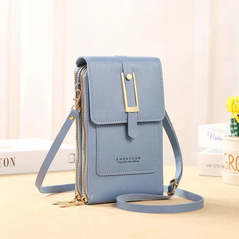 Afton | Borsa a Spalla per Cellulare con Touch Screen
