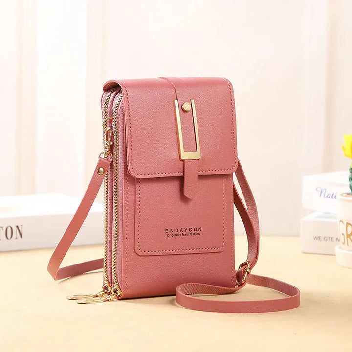 Afton | Borsa a Spalla per Cellulare con Touch Screen