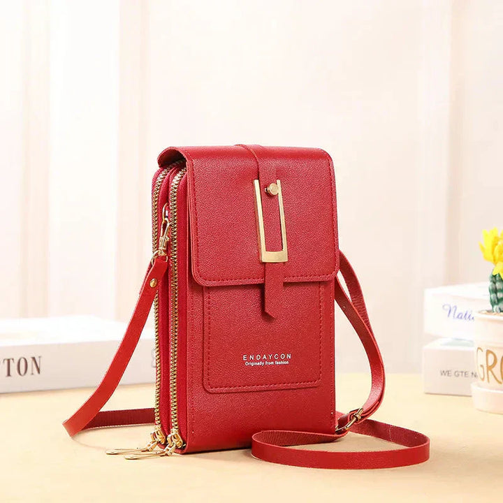 Afton | Borsa a Spalla per Cellulare con Touch Screen